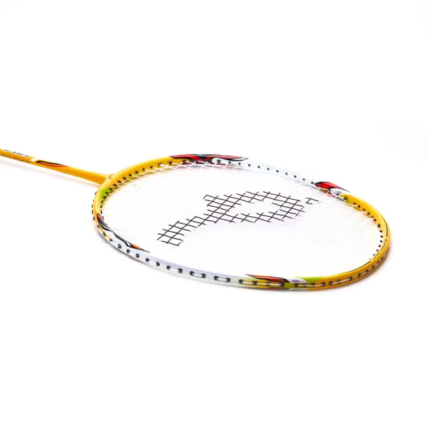 Ракетка для бадм. DOUBLE FISH JINQUE QT-1600, для продвинутых,карбон со струнами,литая,оранжевый за 2&nbsp;813.50 ₽ в Владимире