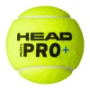 Мяч для падела HEAD Padel Pro+, 540203, уп.3 шт, FIP Approved, войлок,нат.резина,желтый за 933.30 ₽ купить в Владимире