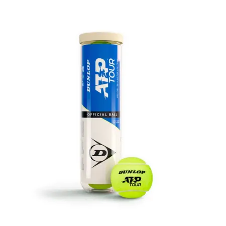 Мяч теннисный Dunlop ATP Official Tour Premium 4B, 601599, уп.4шт, одобр. ITF, нат.резина,фетр. за 1&nbsp;734 ₽ купить в Владимире